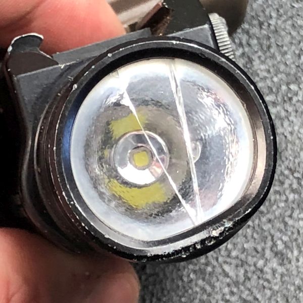 The crack on my Streamlight TLR-1S.