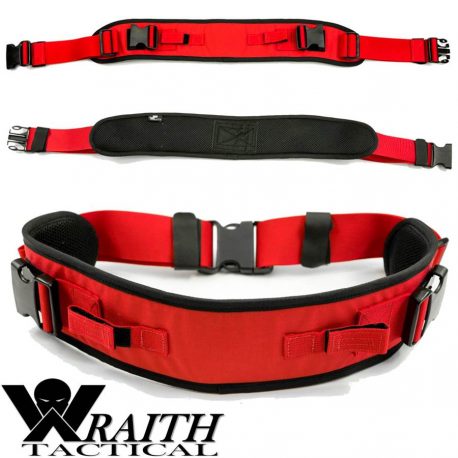 Wraith Tactical CARR Pack Hip Belt Red