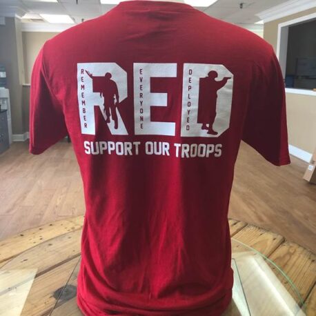 RED Remember Everyone Deployed Back