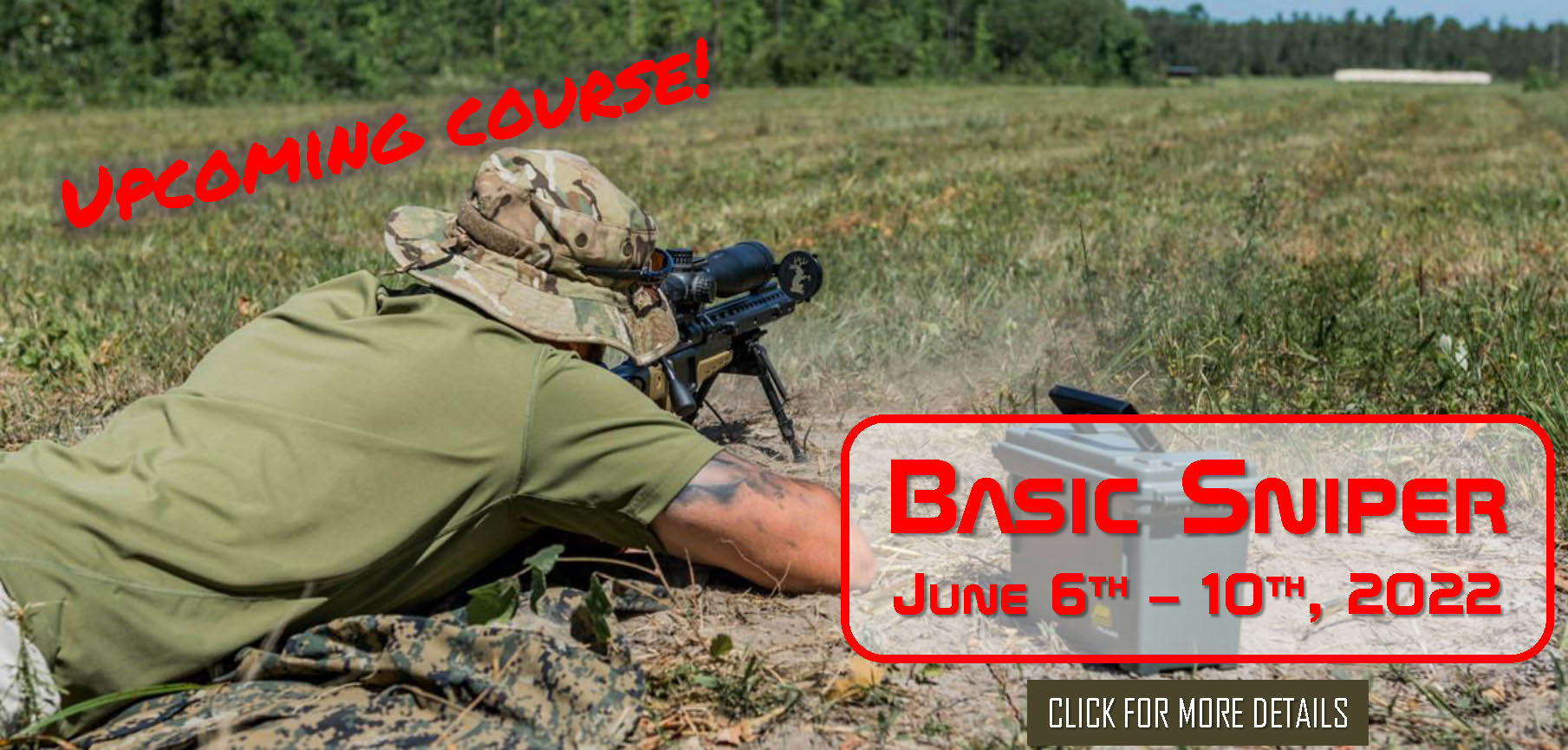 Basic Sniper June 6th 10th 2022